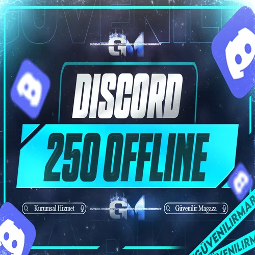 Discord 250 Offline Üye